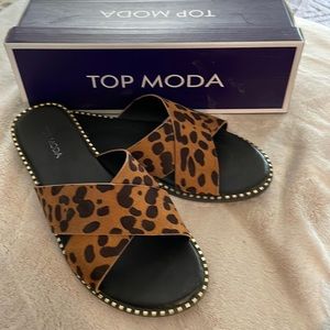Top Moda flat slides